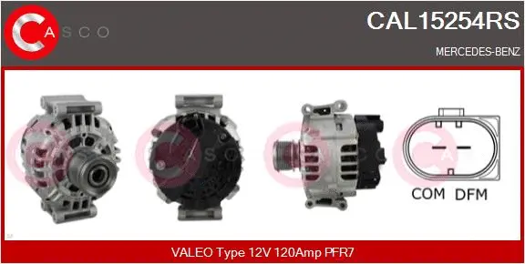 Alternator (CAL15254RS)