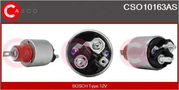 Solenoid Switch, starter (CSO10163AS)