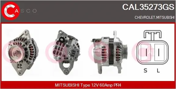 Alternator (CAL35273GS)