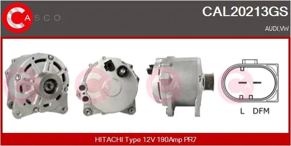 Alternator (CAL20213GS)