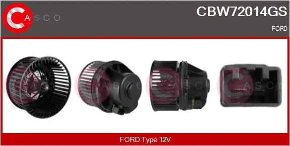 Interior Blower (CBW72014GS)