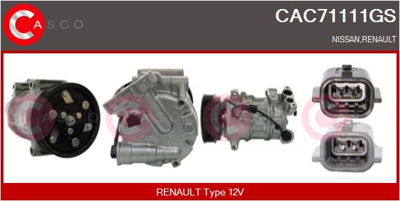 Compressor, air conditioning (CAC71111GS)