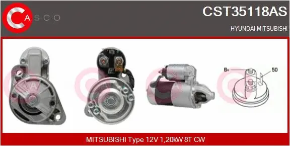 Starter (CST35118AS)