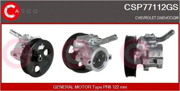 Hydraulic Pump, steering (CSP77112GS)