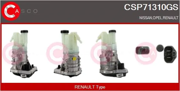 Hydraulic Pump, steering (CSP71310GS)