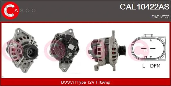Alternator (CAL10422AS)