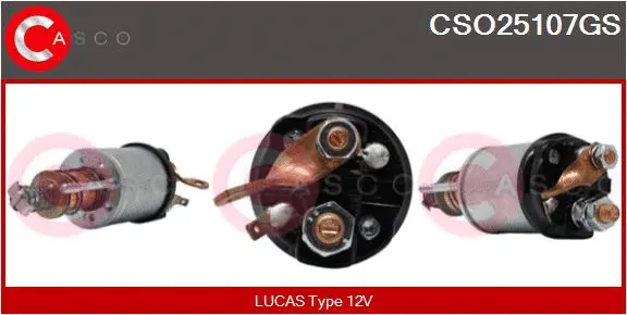 Solenoid Switch, starter (CSO25107GS)