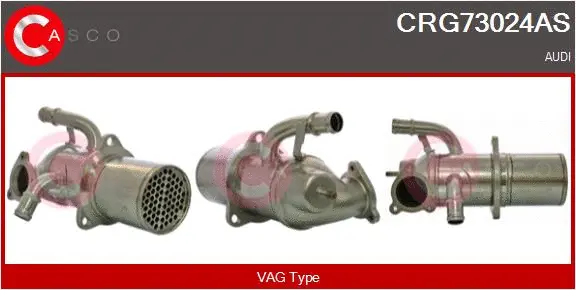 Cooler, exhaust gas recirculation (CRG73024AS)