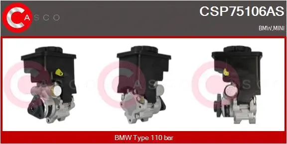 Hydraulic Pump, steering (CSP75106AS)