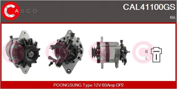 Alternator (CAL41100GS)