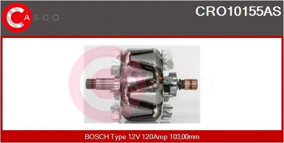 Rotor, alternator (CRO10155AS)