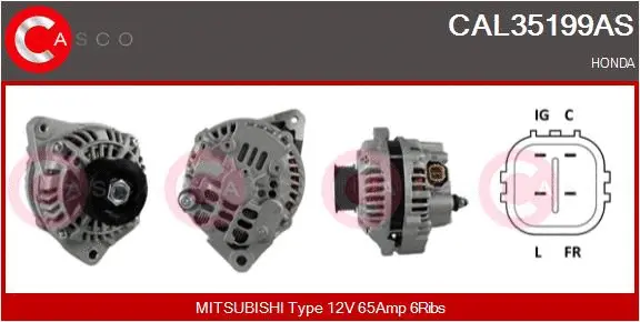 Alternator (CAL35199AS)