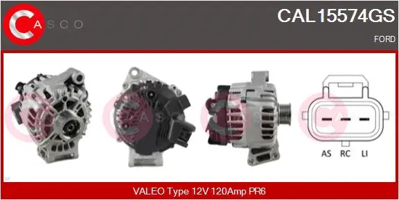 Alternator (CAL15574GS)