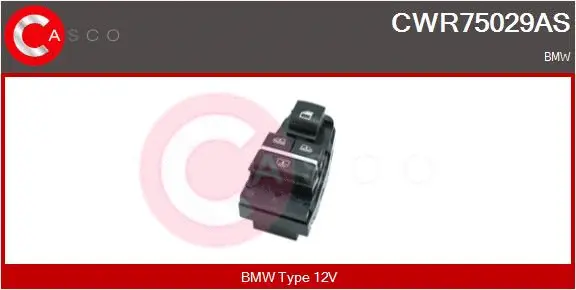 Switch, window regulator (CWR75029AS)