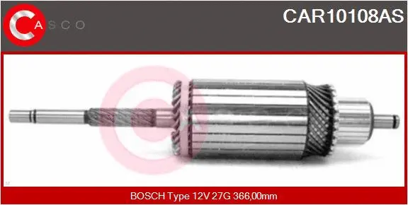 Armature, starter (CAR10108AS)