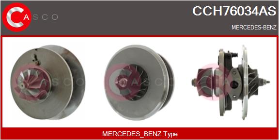 Core assembly, turbocharger (CCH76034AS)