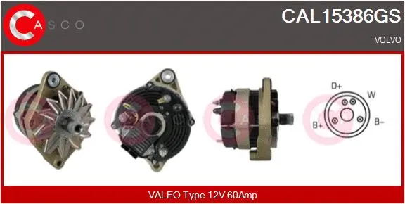 Alternator (CAL15386GS)