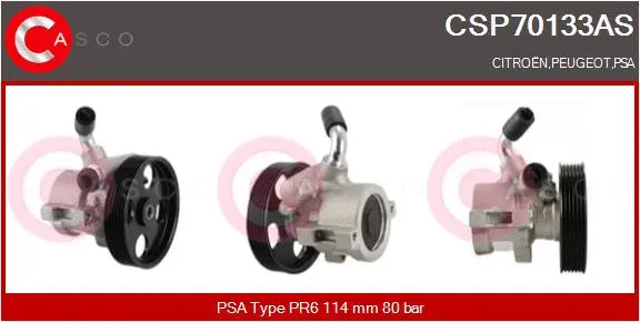 Hydraulic Pump, steering (CSP70133AS)