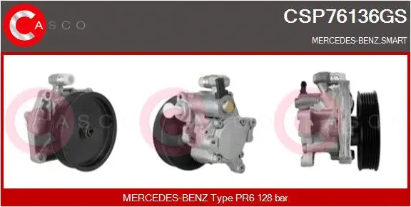 Hydraulic Pump, steering (CSP76136GS)