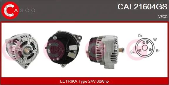 Alternator (CAL21604GS)
