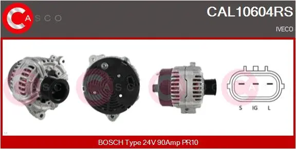 Alternator (CAL10604RS)