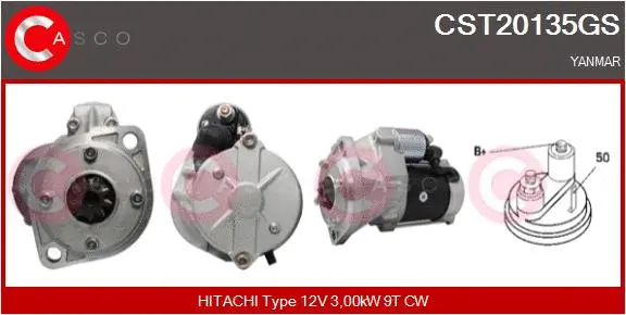 Starter (CST20135GS)