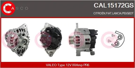 Alternator (CAL15172GS)