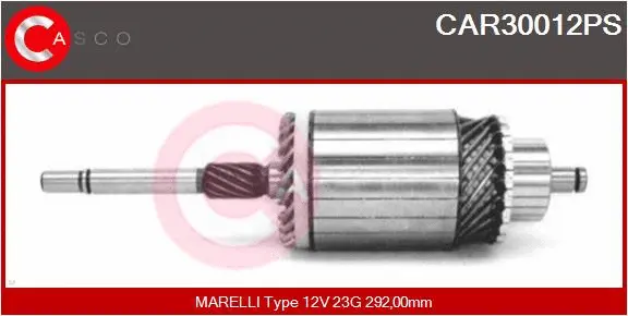 Armature, starter (CAR30012PS)