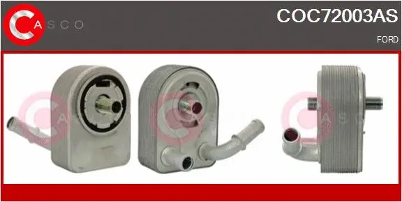 Oil Cooler, engine oil (COC72003AS)