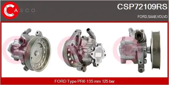 Hydraulic Pump, steering (CSP72109RS)