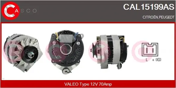 Alternator (CAL15199AS)