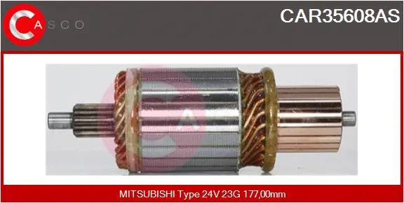 Armature, starter (CAR35608AS)