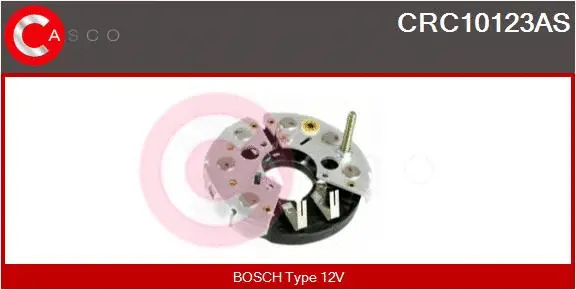 Rectifier, alternator (CRC10123AS)