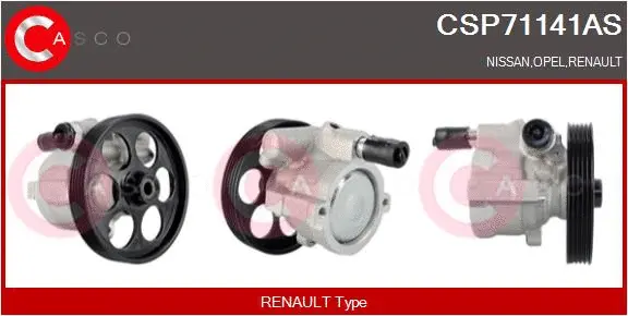 Hydraulic Pump, steering (CSP71141AS)