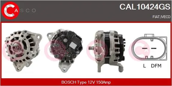 Alternator (CAL10424GS)