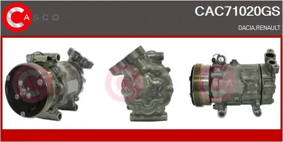 Compressor, air conditioning (CAC71020GS)