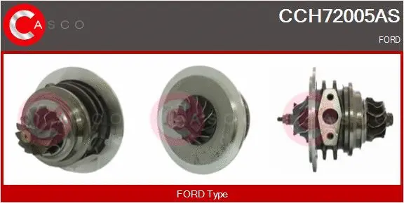 Core assembly, turbocharger (CCH72005AS)
