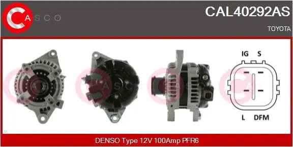 Alternator (CAL40292AS)