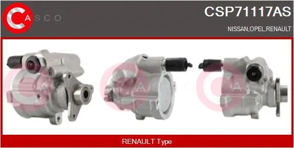 Hydraulic Pump, steering (CSP71117AS)