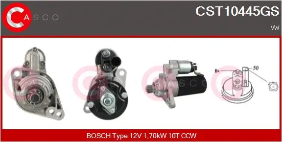 Starter (CST10445GS)