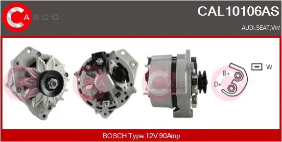 Alternator (CAL10106AS)