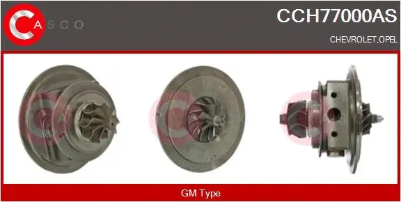 Core assembly, turbocharger (CCH77000AS)