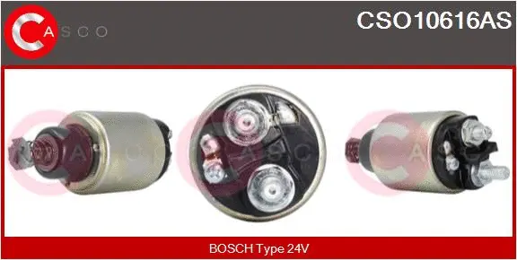 Solenoid Switch, starter (CSO10616AS)