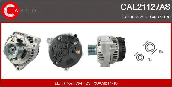 Alternator (CAL21127AS)