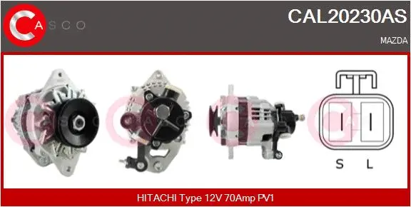 Alternator (CAL20230AS)