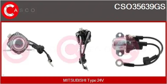 Solenoid Switch, starter (CSO35639GS)