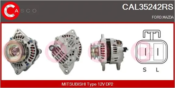 Alternator (CAL35242RS)