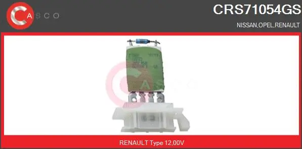 Resistor, interior blower (CRS71054GS)