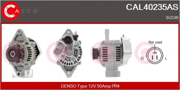 Alternator (CAL40235AS)