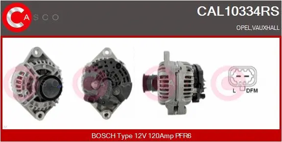 Alternator (CAL10334RS)